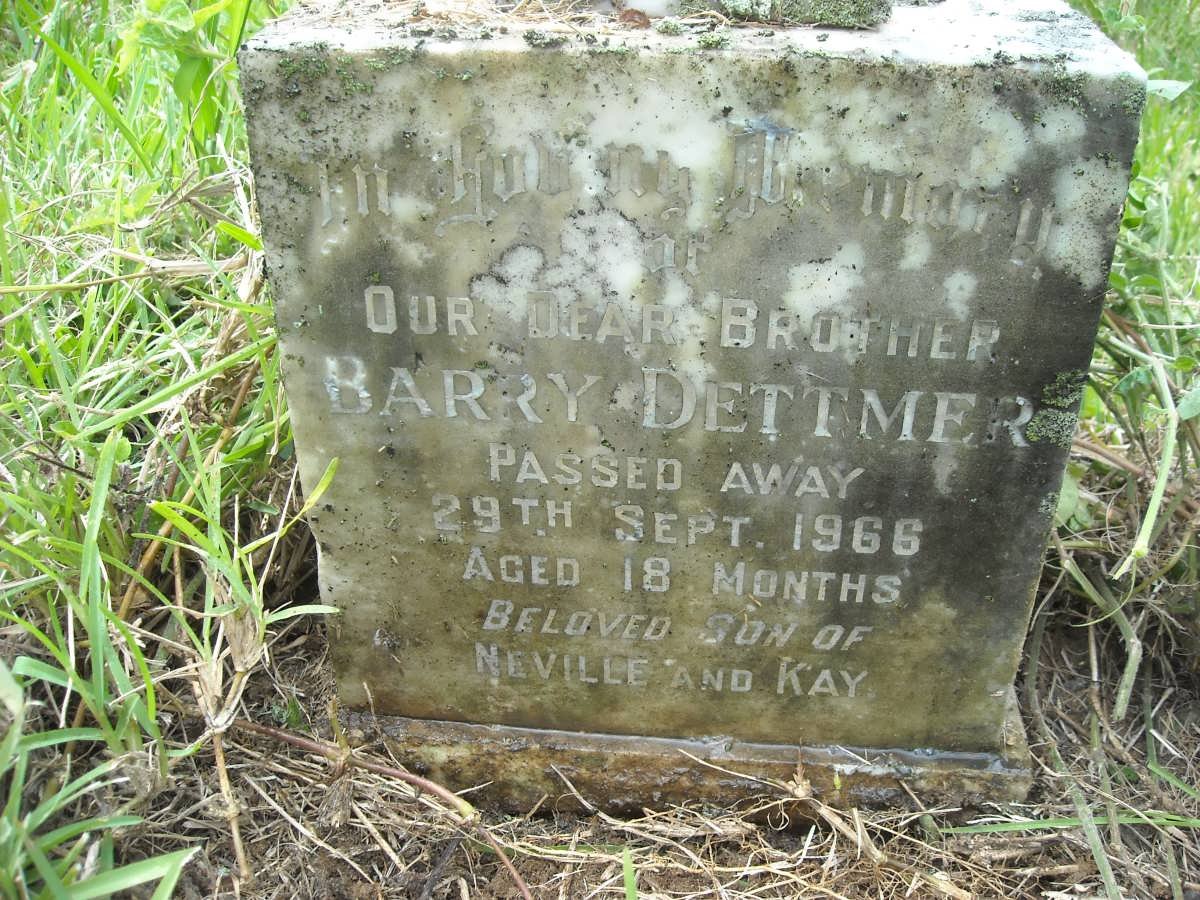DETTMER Barry -1966