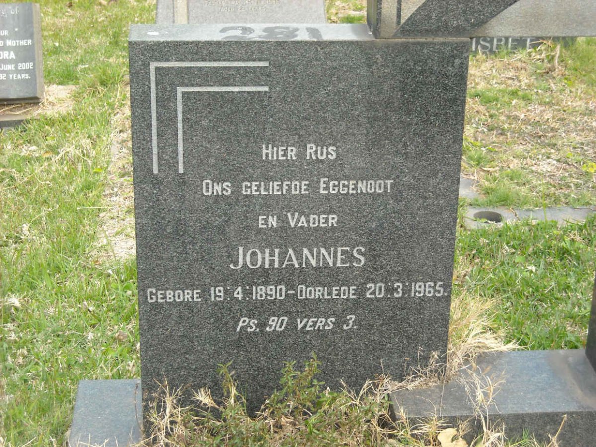 DEVENTER Johannes, van 1890-1965 &amp; Bettie 1890-1974