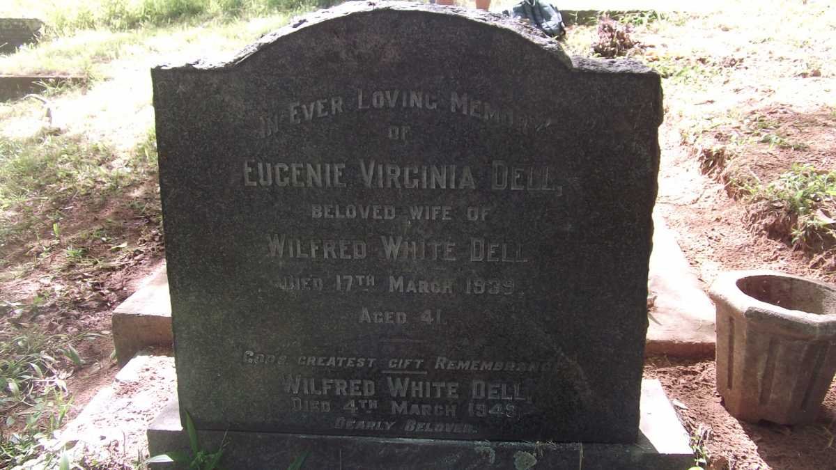 DELL Wilfred White -1949 &amp; Eugenie Virginia -1939