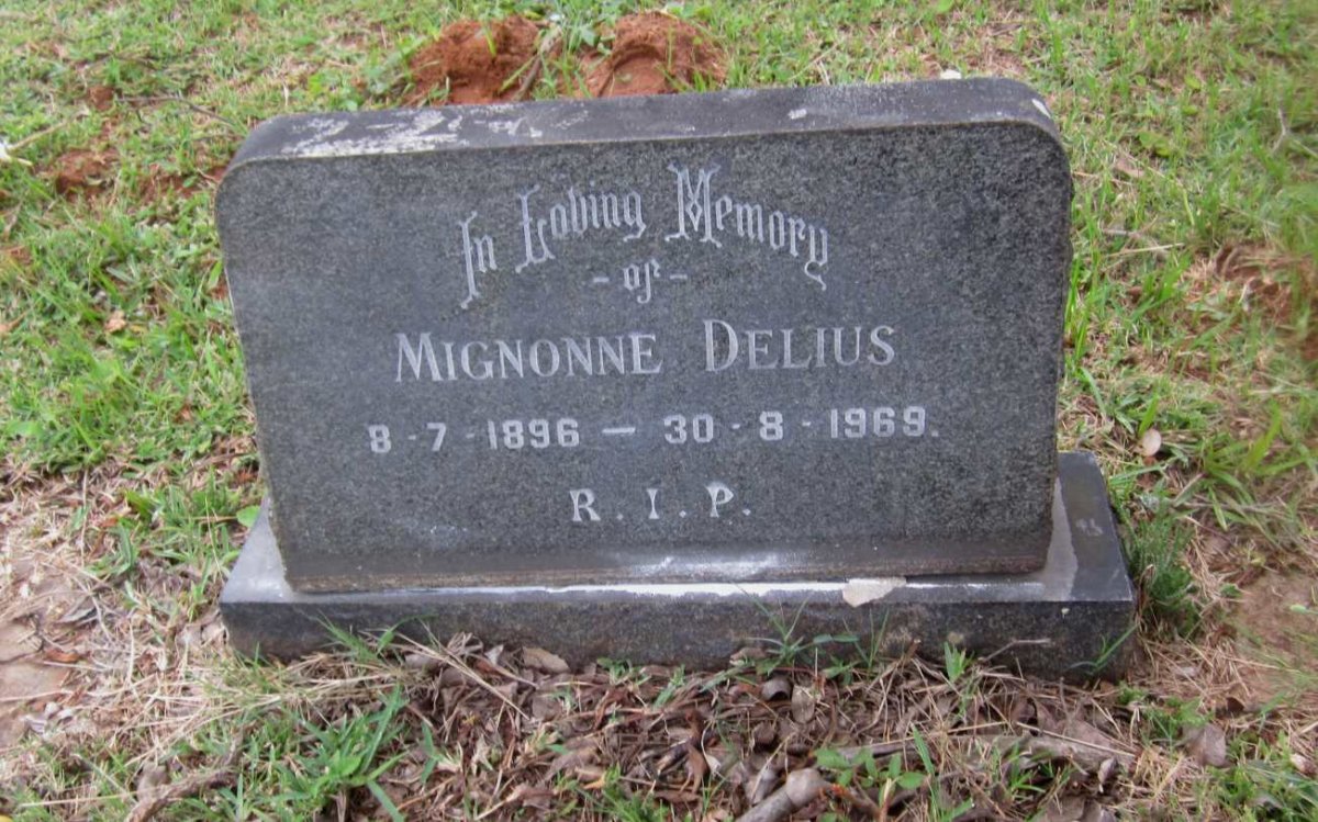 DELIUS Mignonne 1896-1969
