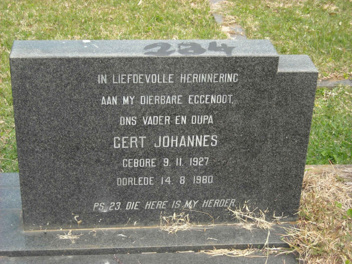 DEVENTER Gert Johannes, van 1927-1980 