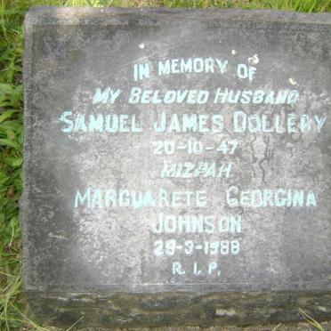 DOLLERY Samuel James -1947 :: JOHNSON Marguarete Georgina -1988