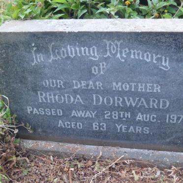 DORWARD Rhoda -1971