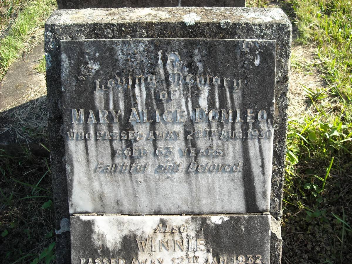 DOMLEO Mary Alice -1930