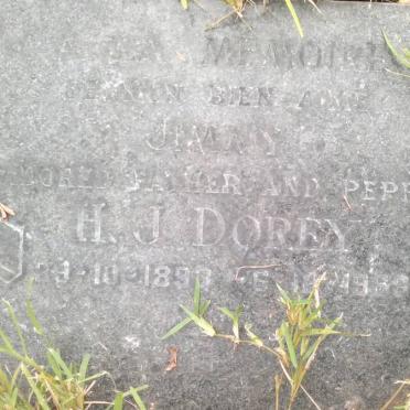 DOREY H.J. 1893-1968