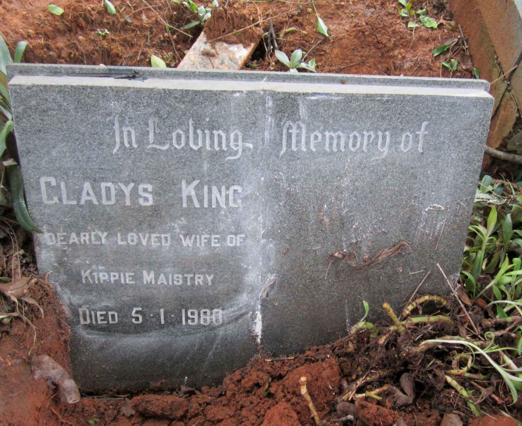 DORASAMY Gladys King -1980