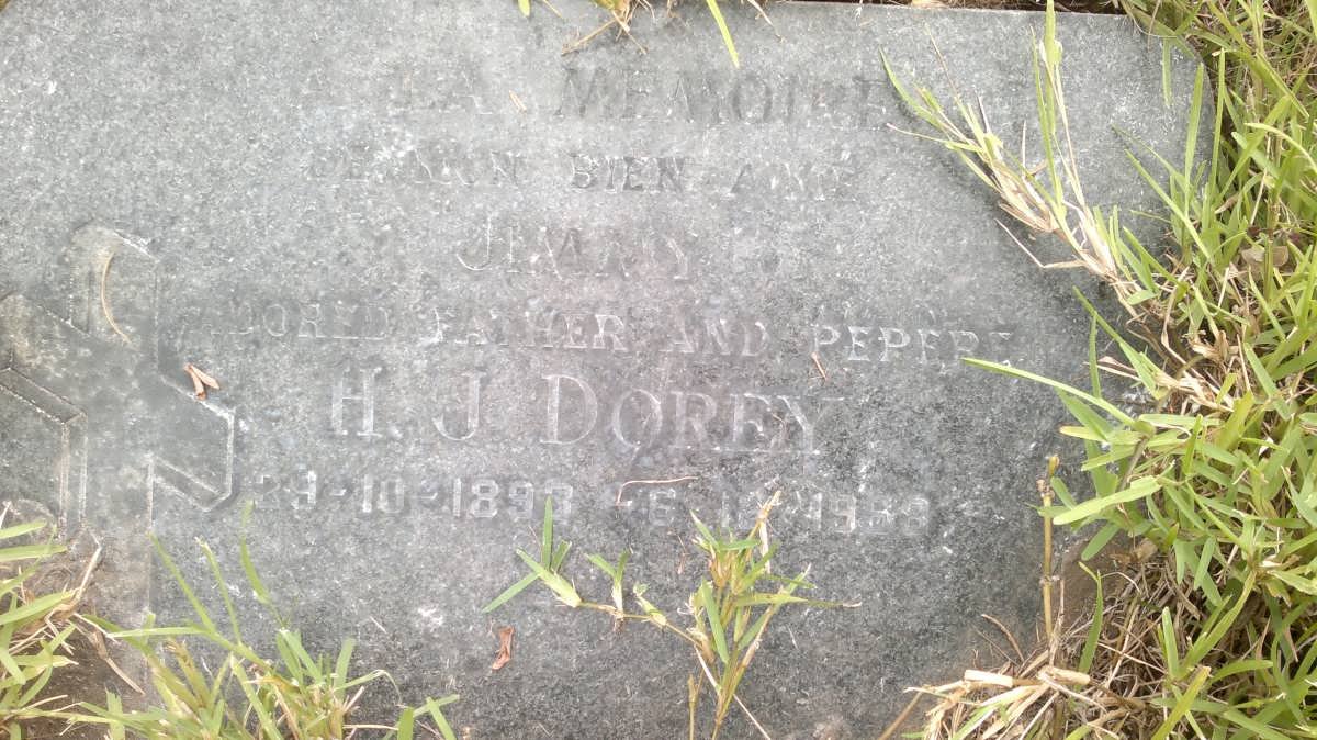 DOREY H.J. 1893-1968