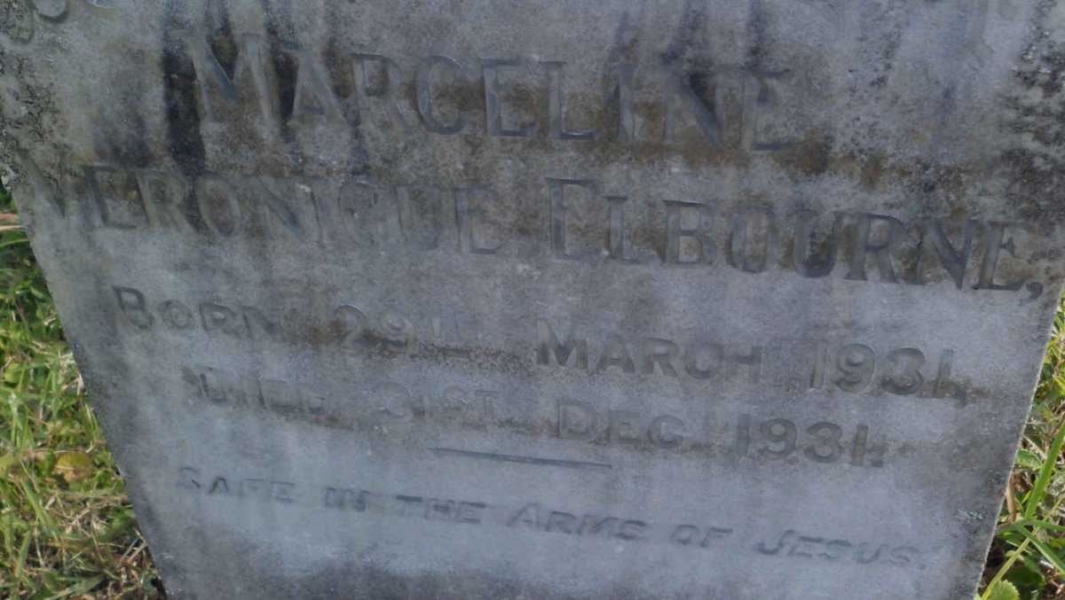 ELBOURNE Marceline Veronique 1931-1931