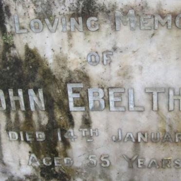 EBELTHITE John -1935