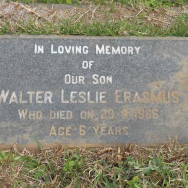 ERASMUS Walter Leslie -1966
