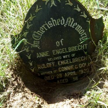 ENGELBRECHT Anne -1939