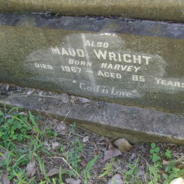 EDWARDS Emma Elizabeth nee HARVEY -1946 :: HARVEY Mary Jane -1963 :: WRIGHT Maud nee HARVEY -1967