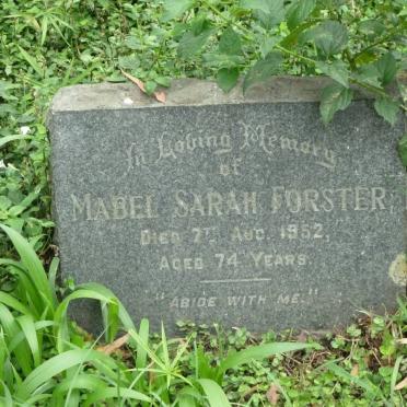 FOSTER Mabel Sarah -1952