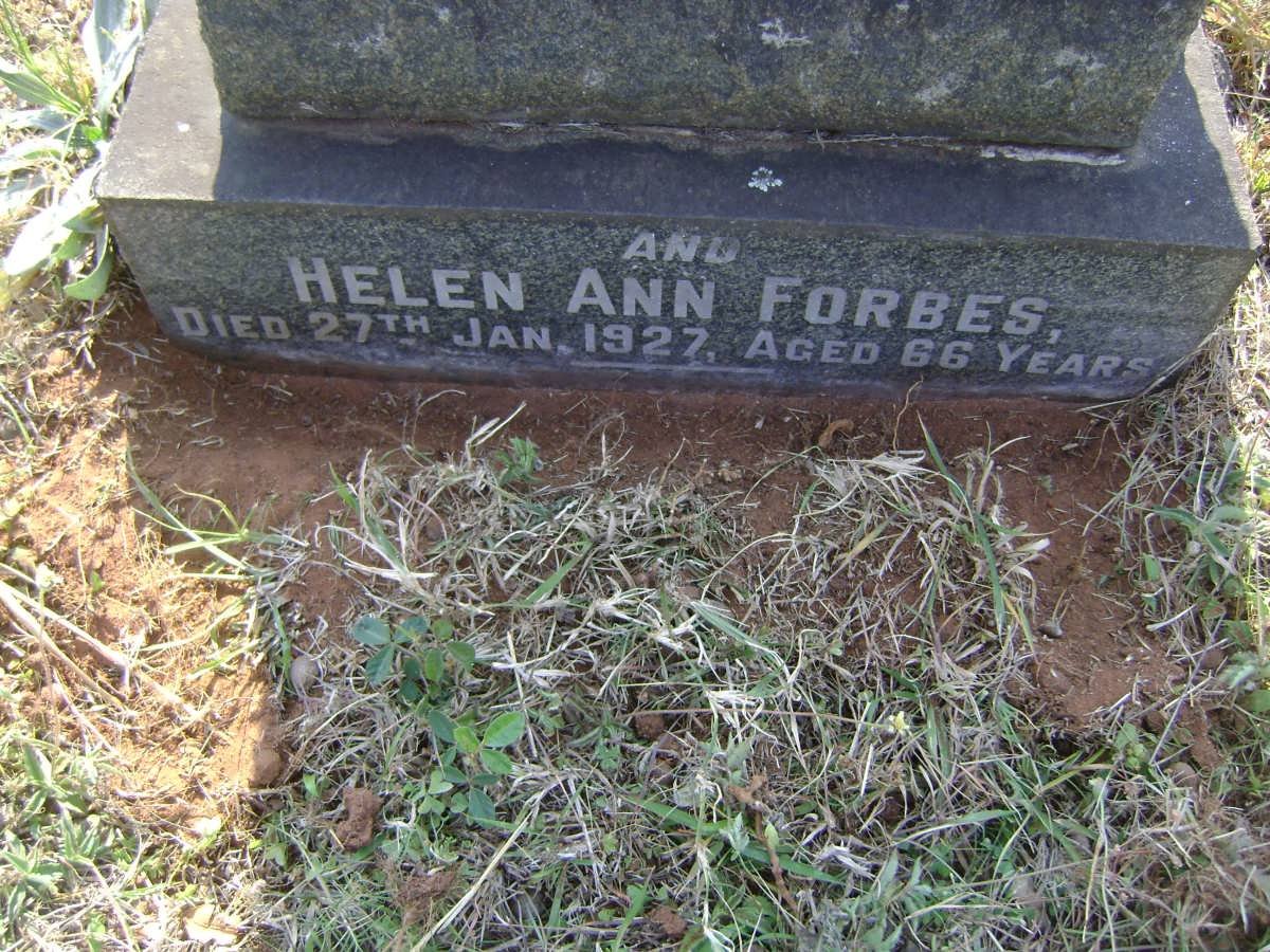 FORBES James -1922 &amp; Helen Ann -1927 :: RAWSON Kate Agnes -1922