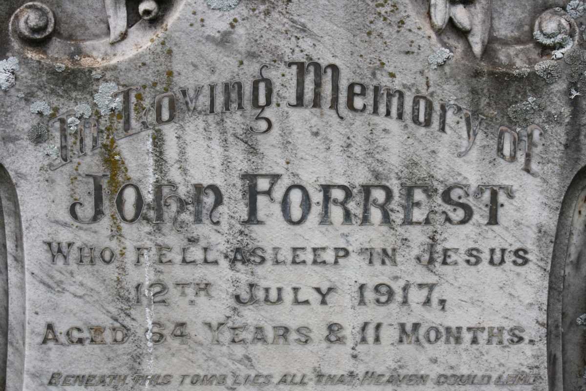 FORREST John -1917 &amp; Emily Mary -1912
