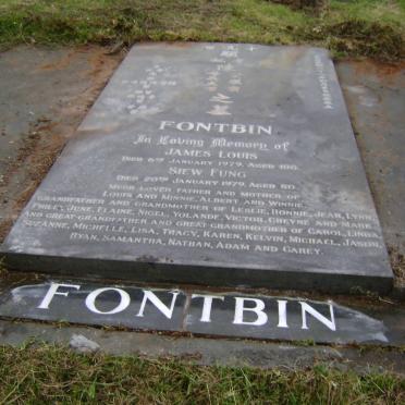 FONTBIN James Louis -1979 &amp; Siew Fung -1979