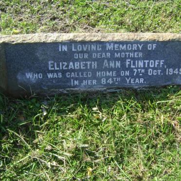 FLINTOFF Elizabeth Ann -1949