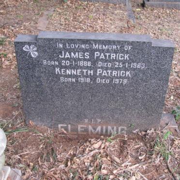 FLEMING James Patrick 1888-1963 :: FLEMING Kenneth Patrick 1918-1979