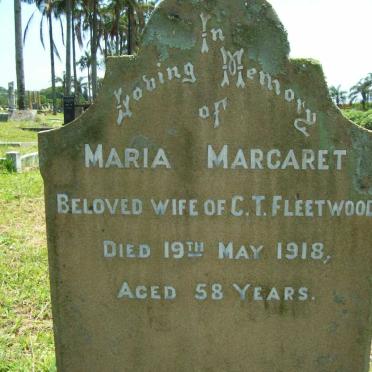 FLEETWOOD Maria Margaret -1918