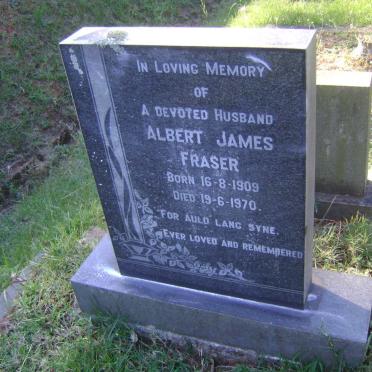 FRASER Albert James 1909-1970