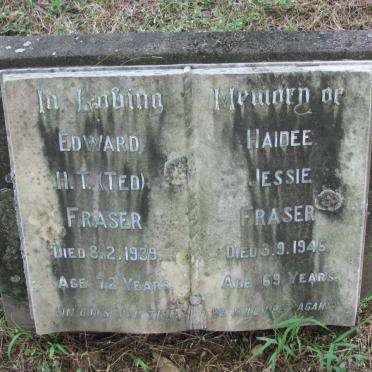 FRASER Edward H.T. -1939 &amp; Haidee Jessie -1946