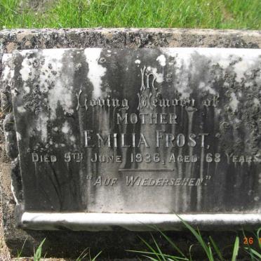 FROST Emilia -1936