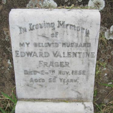 FRASER Edward Valentine -1952