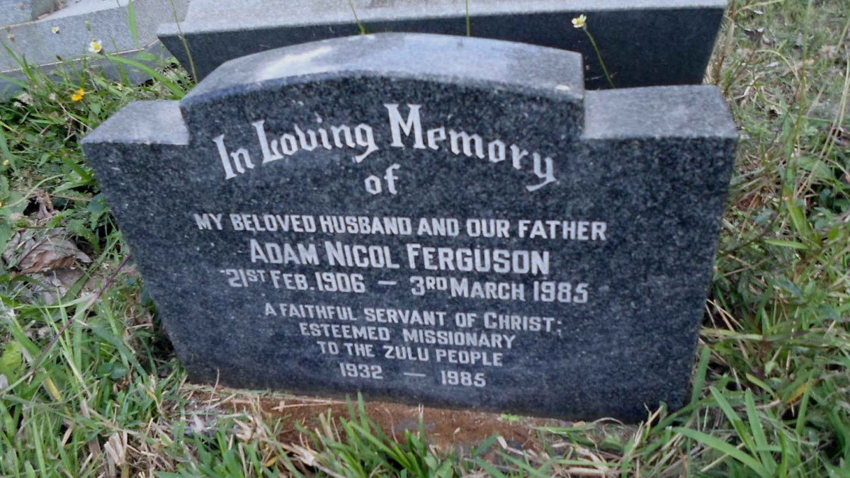 FERGUSON Adam Nicol 1906-1985