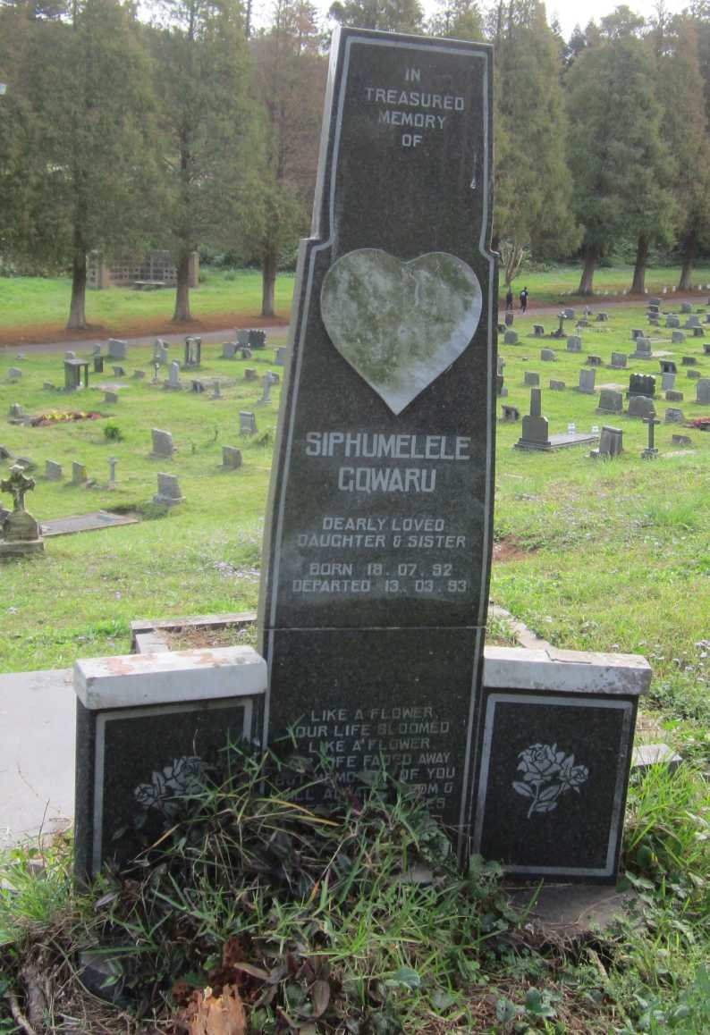 GQWARU Siphumelele 1992-1993