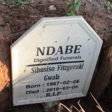 GWALA Sibusiso Fitzgerald 1967-2019