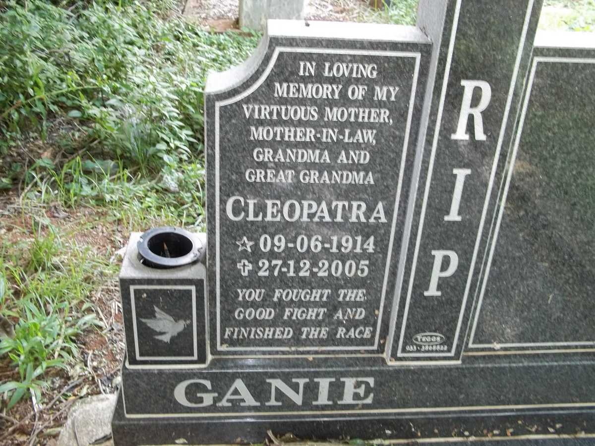 GANIE Cleopatra 1914-2005