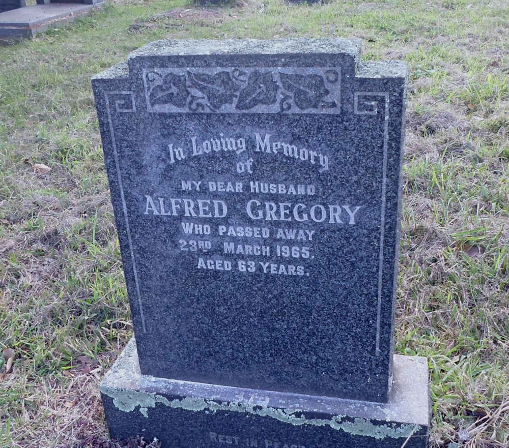 GREGORY Alfred -1965