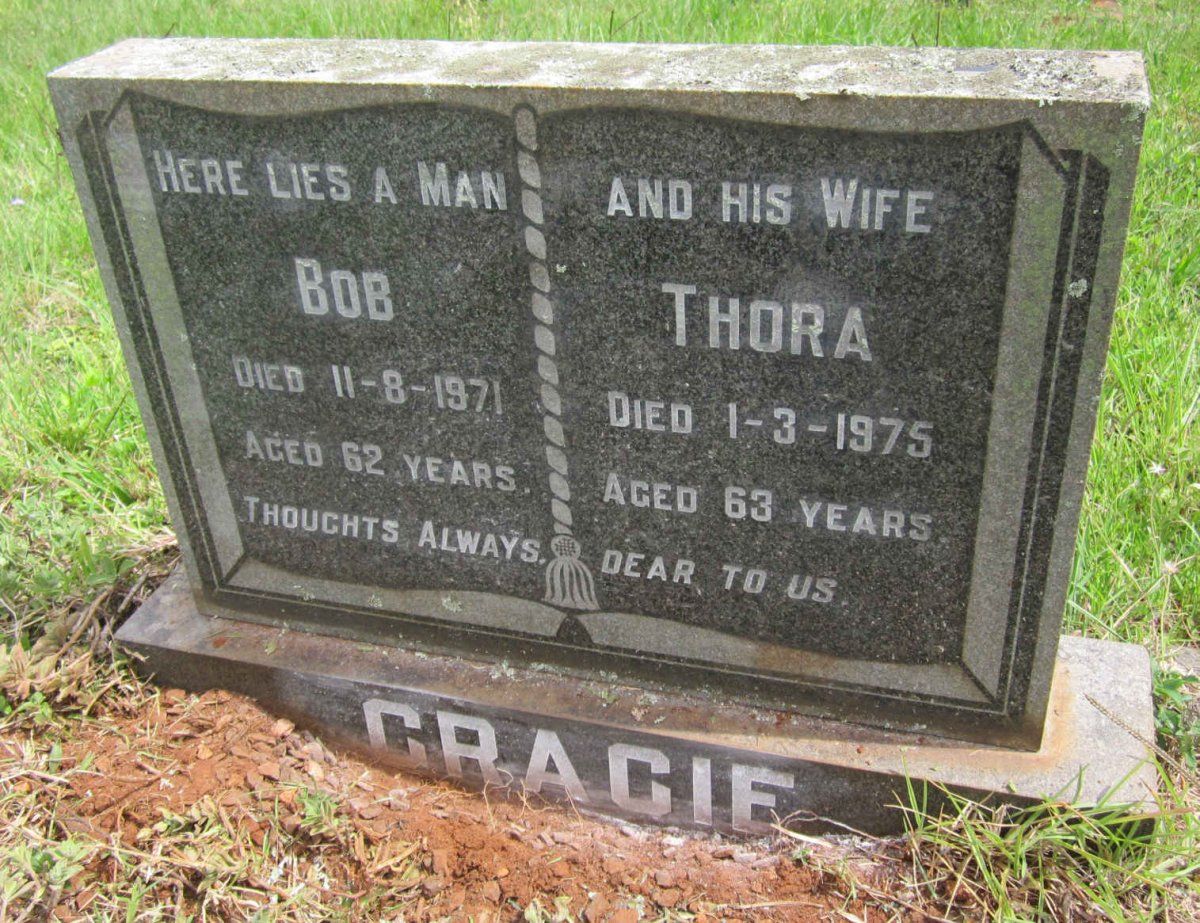 GRACIE Bob -1971 &amp; Thora -1975