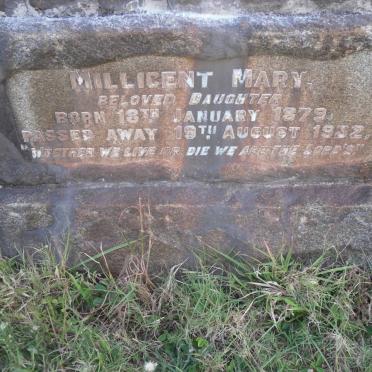 GREEN Millicent Mary 1879-1932