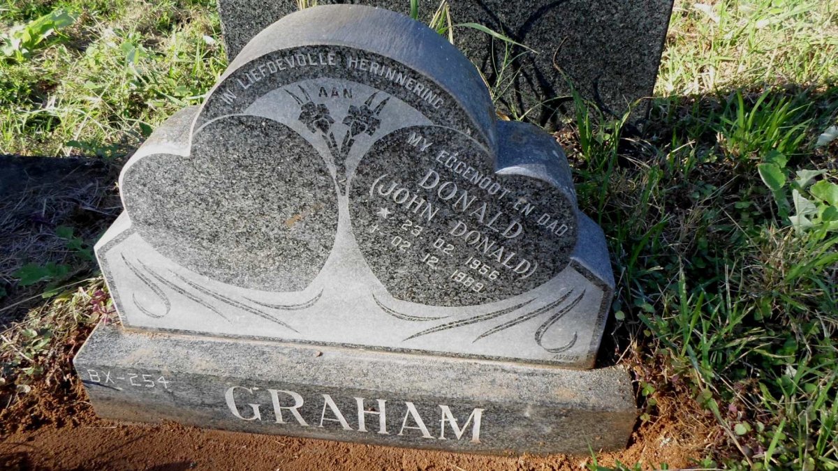 GRAHAM John Donald 1956-1989