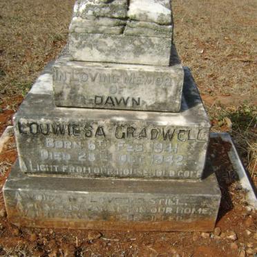 GRADWELL Dawn Louwiesa 1941-1942