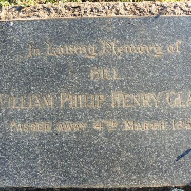 GLAUM William Philip Henry -1955