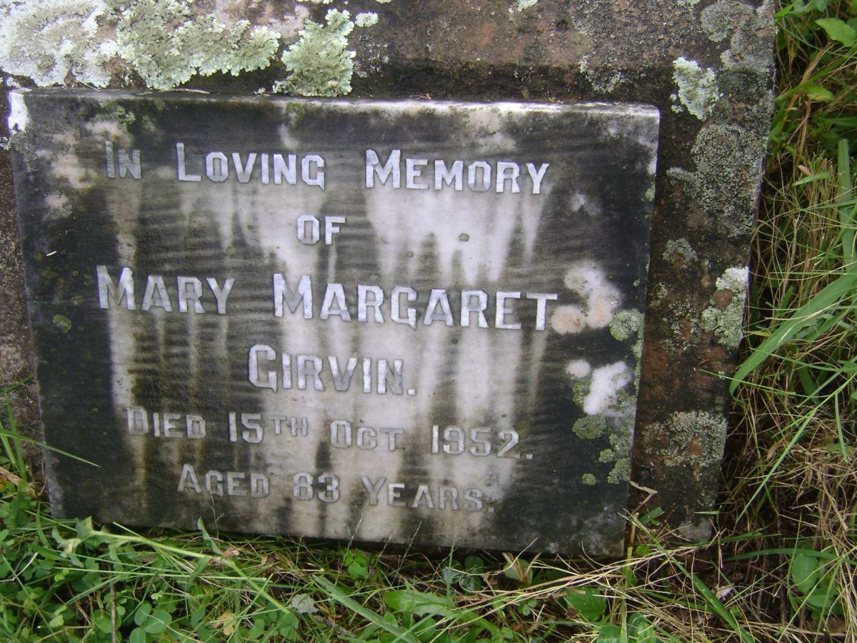 GIRVIN Mary Margaret -1952
