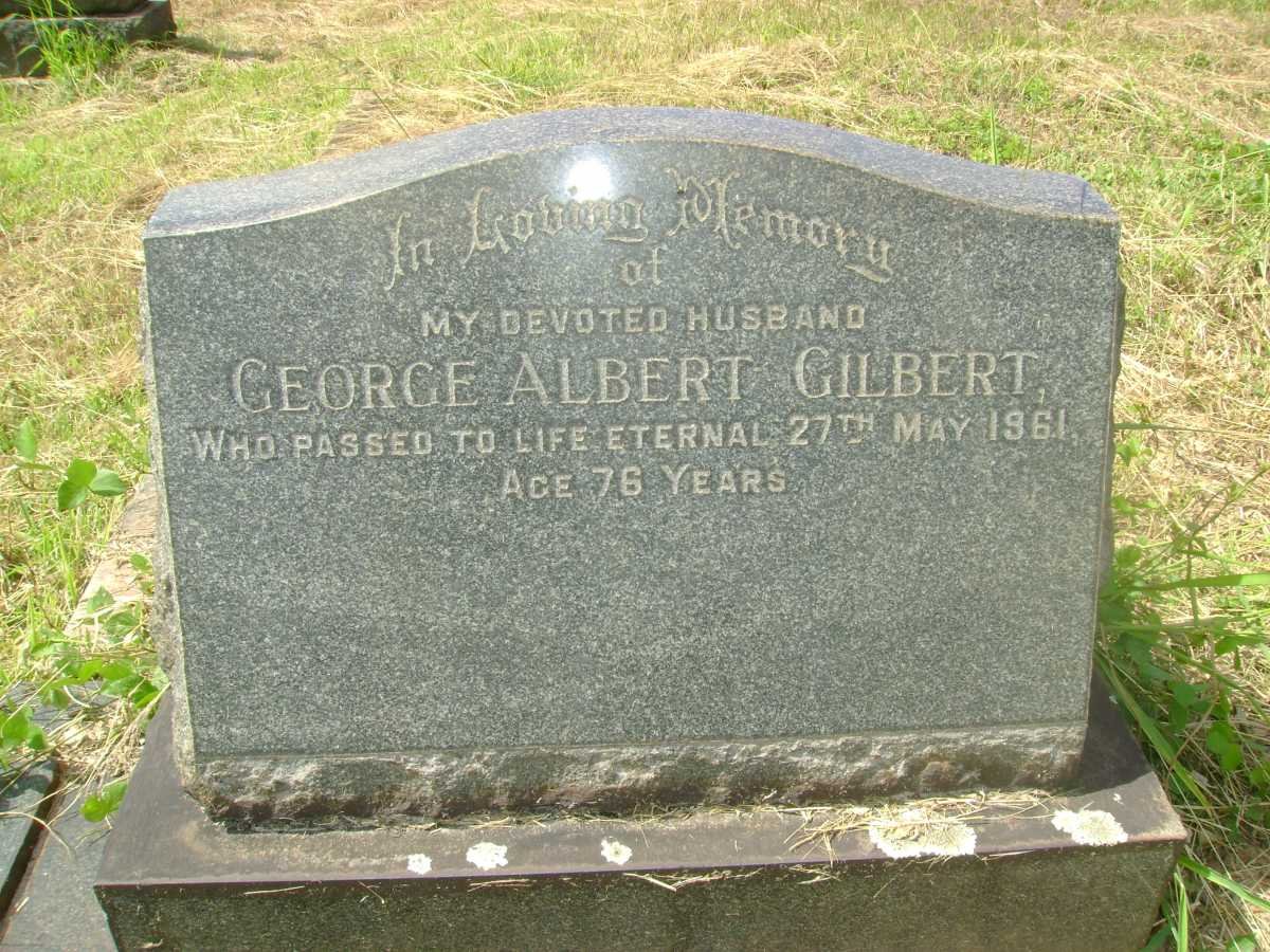 GILBERT George Albert -1961