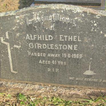 GIRDLESTONE Afhild Ethel -1969