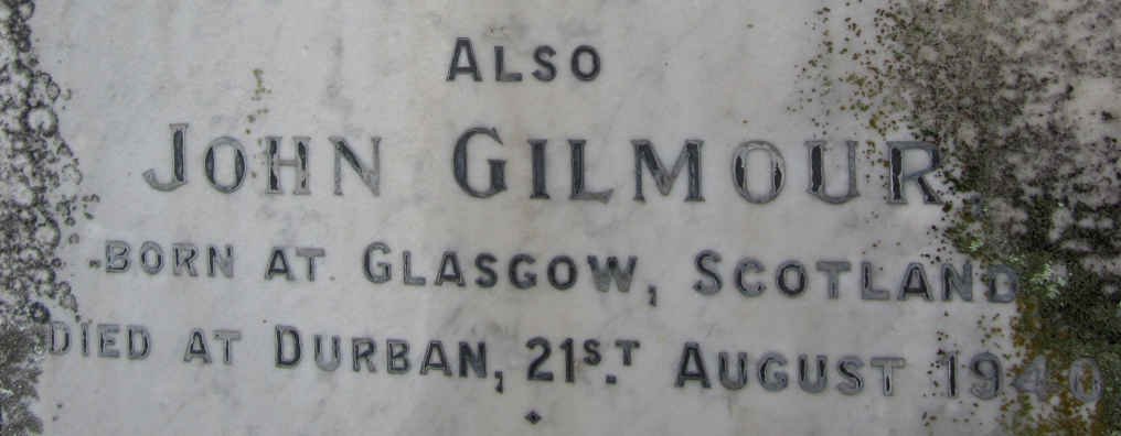 GILMOUR John 1940
