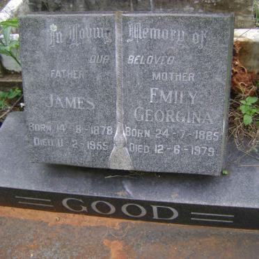 GOOD James 1878-1955 &amp; Emily Georgina 1885-1979