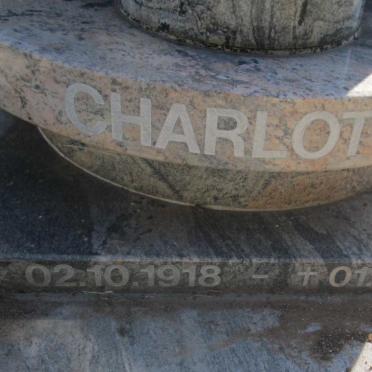 GOBA Reggie 1917-2001 &amp; Charlotte 1918-1999