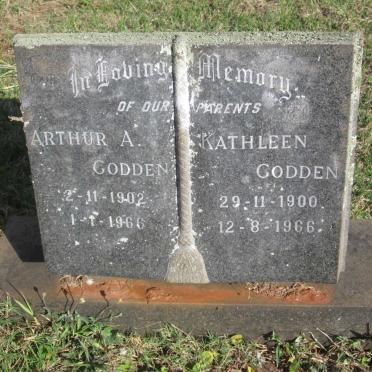 GODDEN Arthur A. 1902-1966 &amp; Kathleen 1900-1966