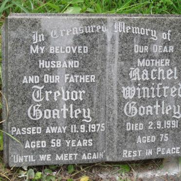 GOATLEY Trevor -1975 &amp; Rachel Winifred -1991