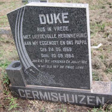GERMISHUIZEN Duke 1959-1994