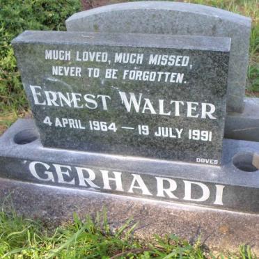 GERHARDI Ernest Walter 1964-1991