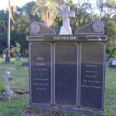 GUMEDE Bekie Ernest 1935-1997