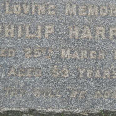 HARRIS Philip -1928