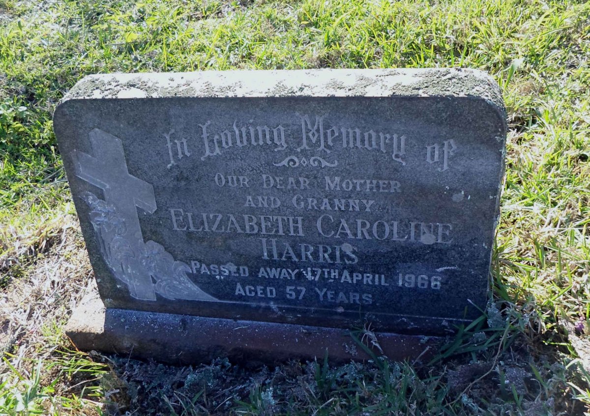 HARRIS Elizabeth Caroline -1966